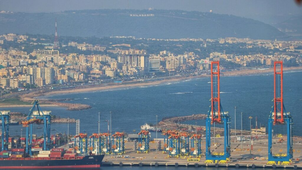 Vizag City Skyline Showing Rapid Urban Development