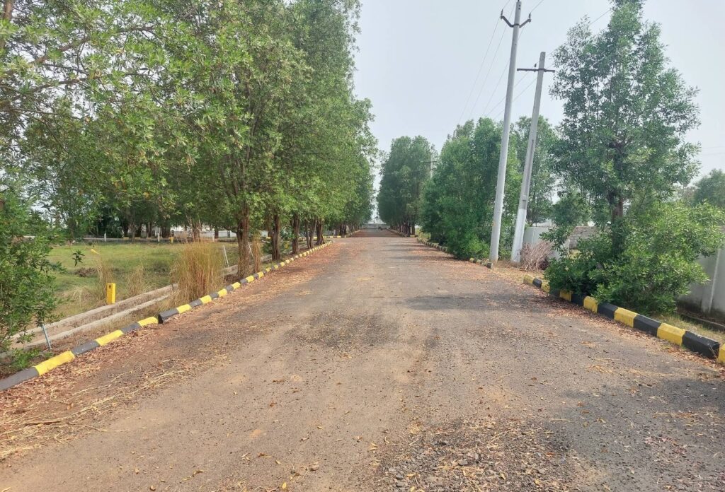 Premium residential plots with internal road development at True Capital in Anandapuram, Vizag