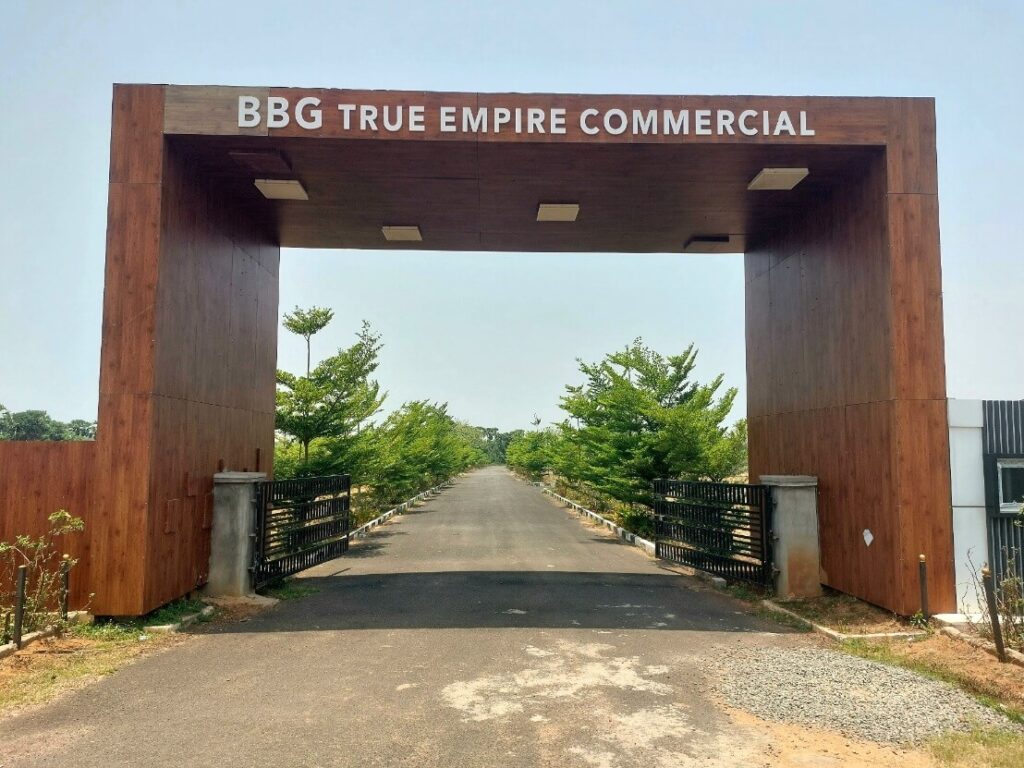 VMRDA approved residential plots in Vizianagaram with developed roads and infrastructure