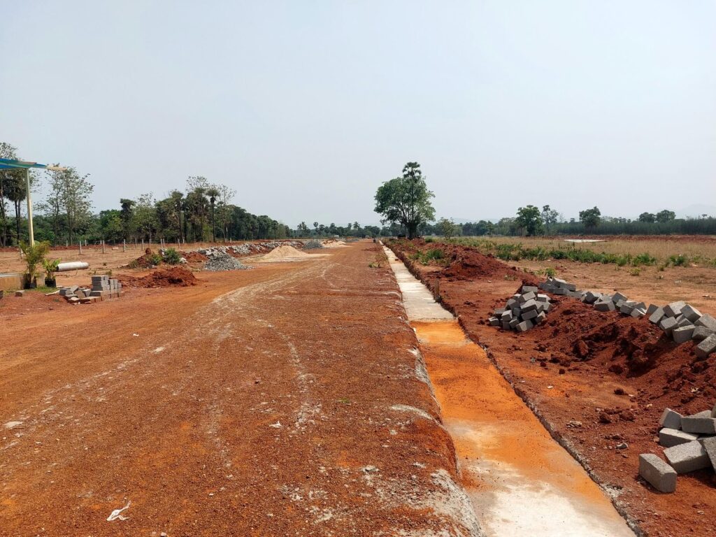 Developed plots with internal infrastructure at Aero Destiny Bhogapuram