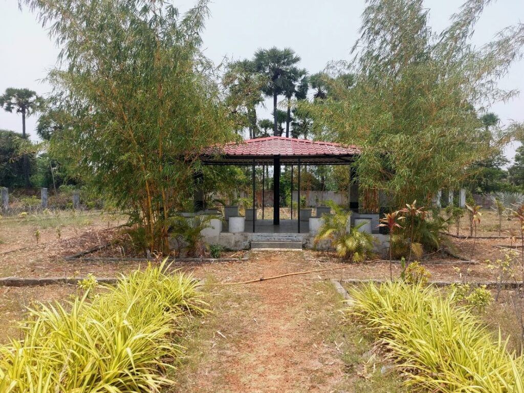 Future growth plots near Bhogapuram with landscaped amenities and peaceful residential surroundings