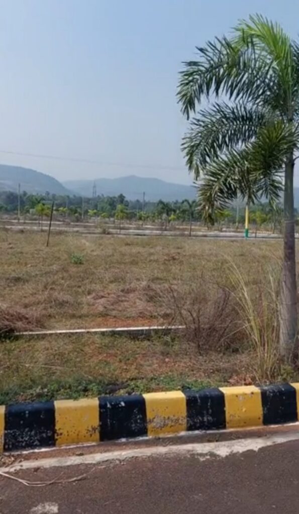 Open plots in Tarluvada and nearby areas with roadside access