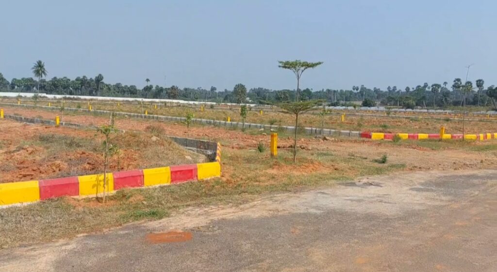Prime open plots near Anakapalli with developed residential layout and investment potential