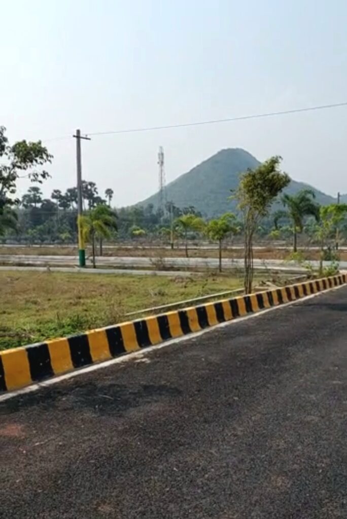 VMRDA Approved Plots in Tarluvada with developed internal road