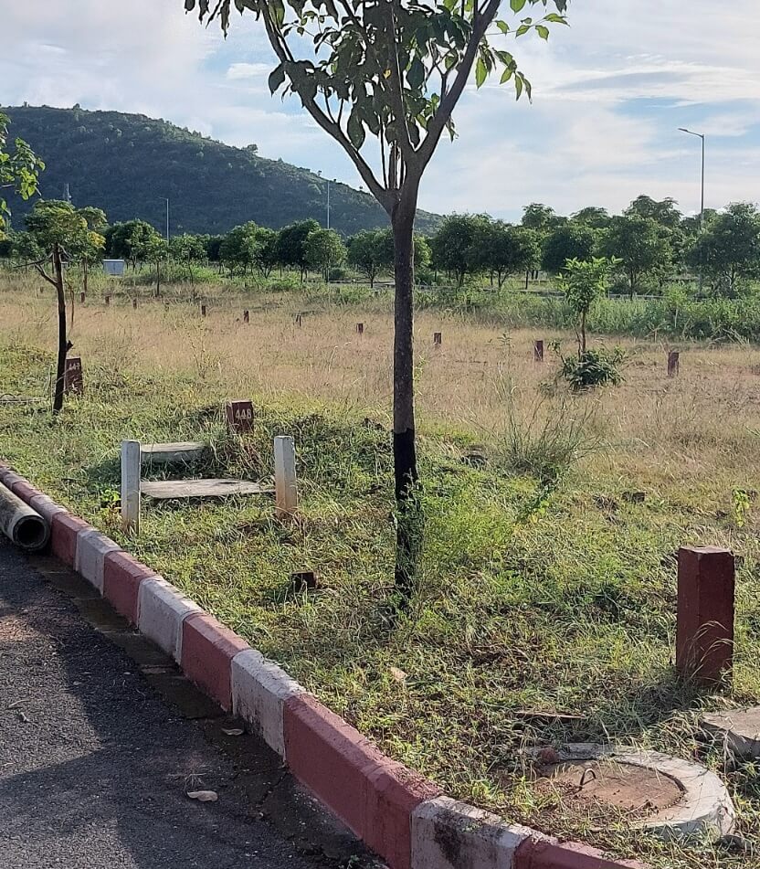 VUDA approved plots in Vizag at Bheemili with developed roads and residential investment potential