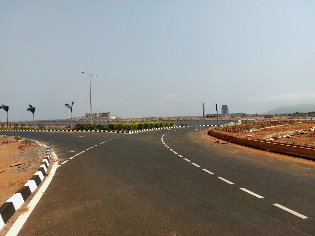 Bhogapuram International Airport terminal view in Vizag, Andhra Pradesh