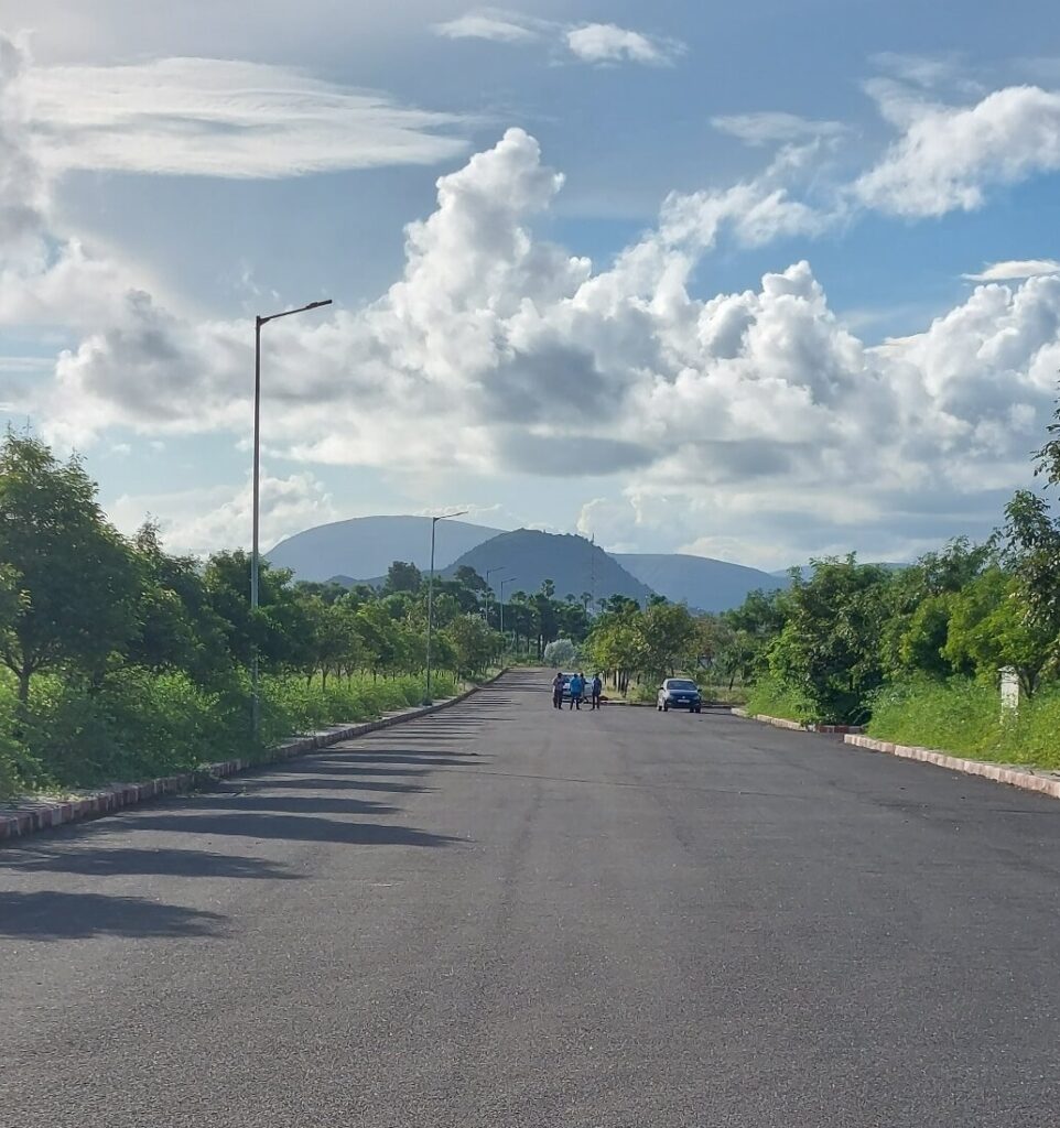 VMRDA Approved Open Plots in Vizag with wide internal roads