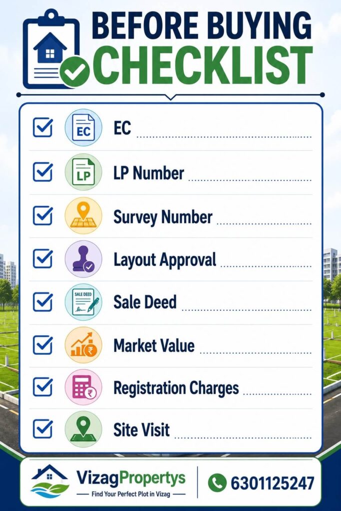 Before Buying a Plot Checklist Andhra Pradesh